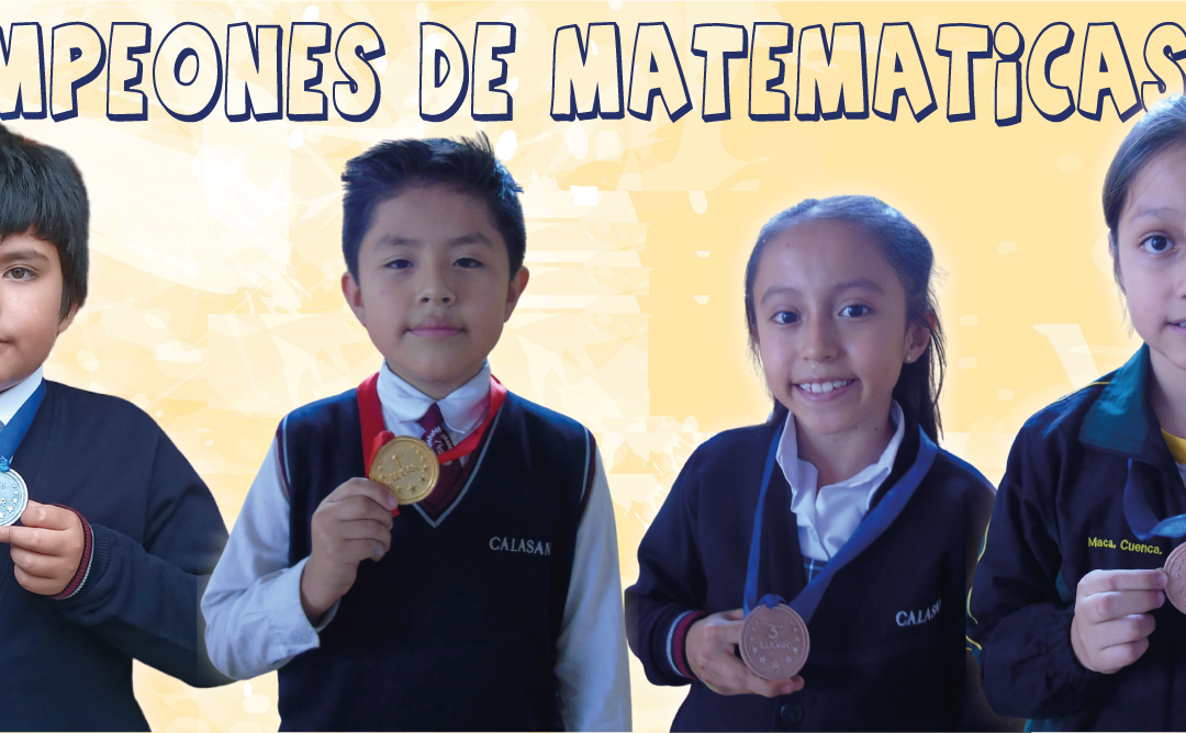 Campeones en Regional de Matemáticas