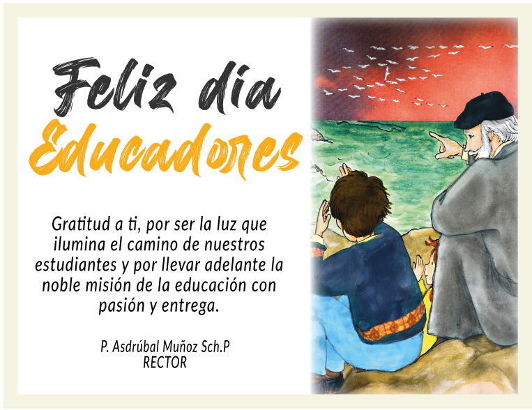 Feliz día educadores calasancios