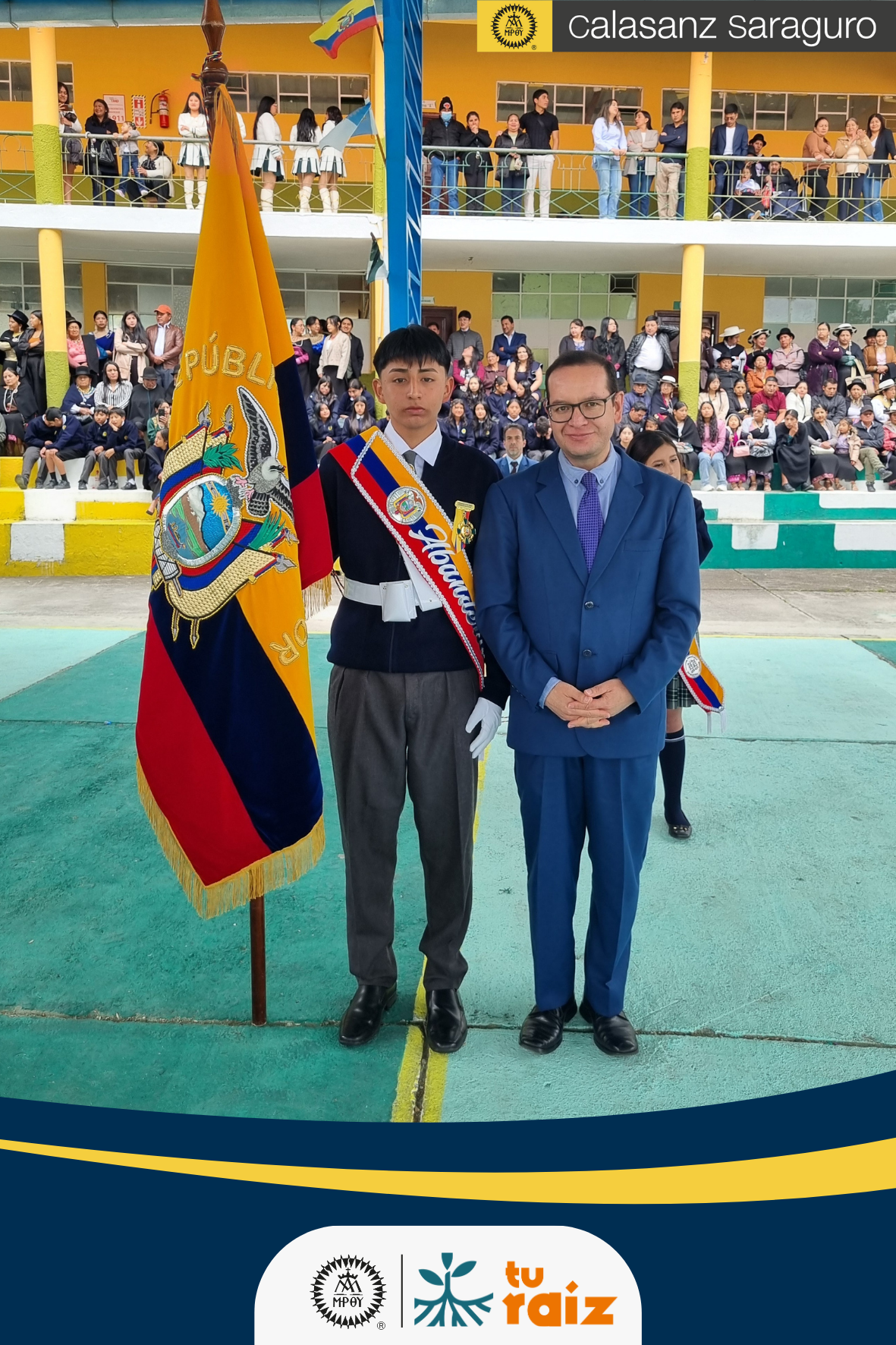 Abanderado Pabellón Nacional